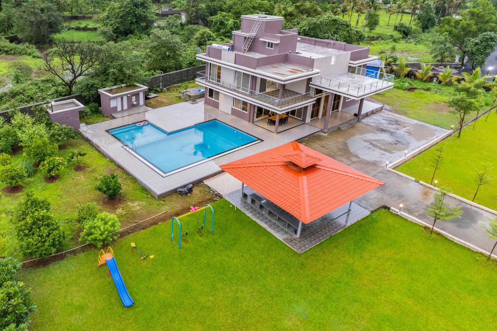 Stayscape Shreeji Farms 4Bhk Karjat Kültér fotó